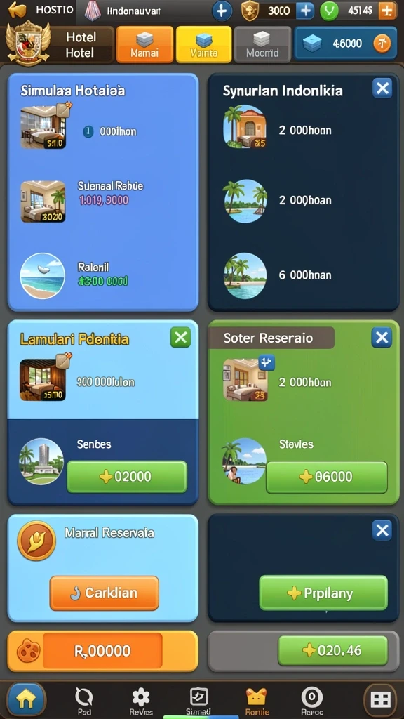 33zk - Screenshot menggambarkan salah satu level menantang dalam game.