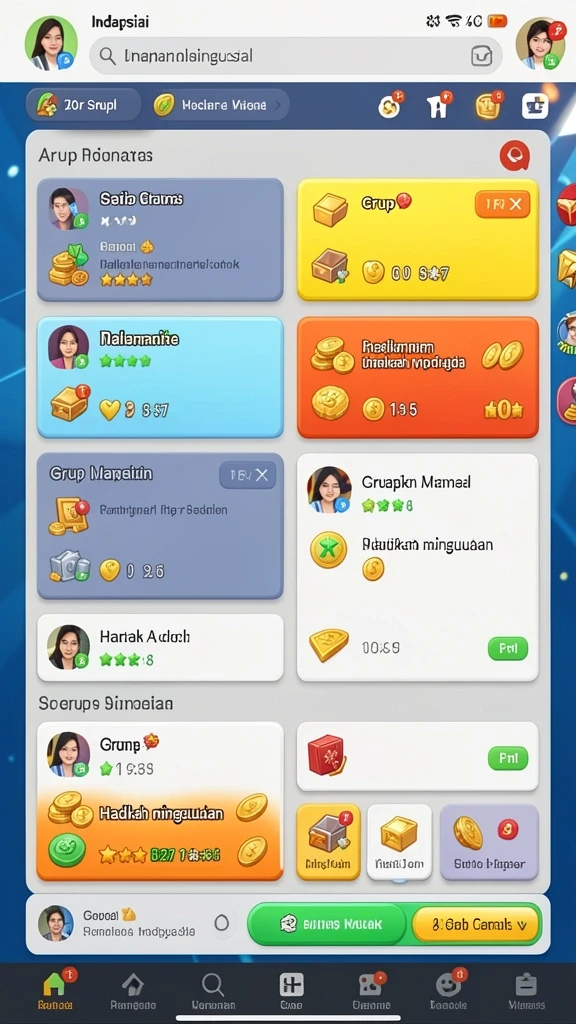 amavi88 - Screenshot dari permainan slot klasik yang penuh warna.