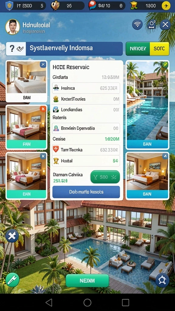 hokitime - Screenshot dari gameplay HOKITIME yang menampilkan level kesulitan.