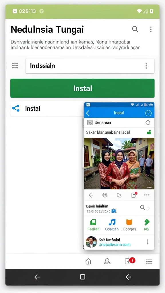 rpvip6 - Tampilan menu utama yang intuitif dan menarik.