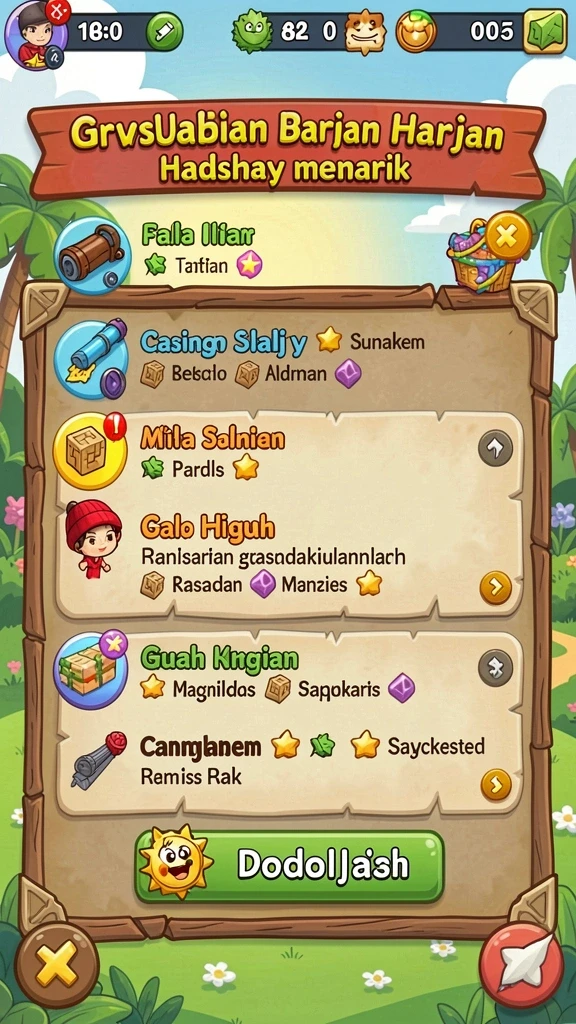 satu77 - Aktivitas dalam game yang menunjukkan event terbaru.